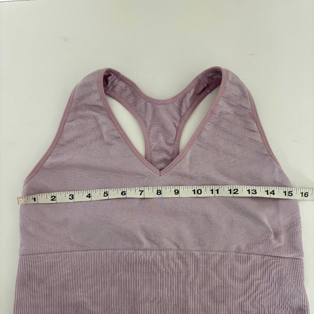 Pink VS XL Ribbed Seamless Sports Bra & High Waist Leggings Compression Bundle - Picture 10 of 16